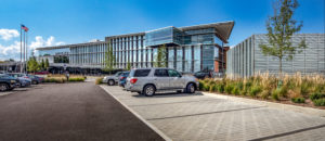 Parking lot for Raleigh Union Station