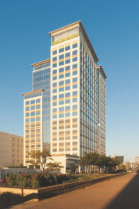 Wells Fargo high rise tower