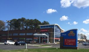 exterior of urgent care