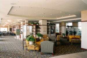 Courtyard lobby