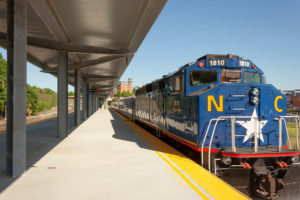 Raleigh Union Station Boarding Platform