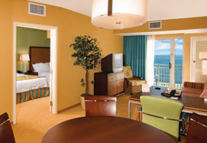SpringHill Suites hotel room