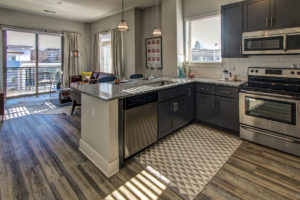 Abbey Place Apartments kitchen