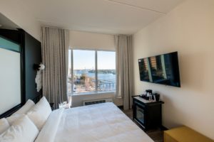 Aloft Hotel bedroom