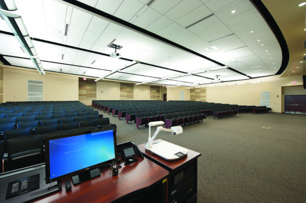 Auditorium in UCF ROTC building - Clancy & Theys Construction