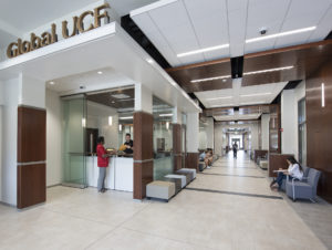 Global UCF hallway