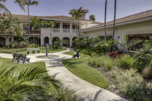 La Posada courtyard