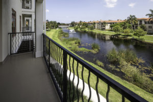 Senior living balcony