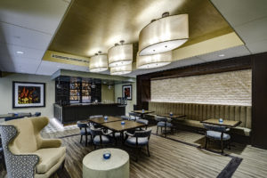 Dining and bistro area of La Posada