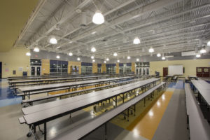 Cafateria at Osceola High School