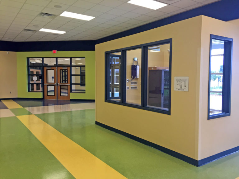 Multipurpose rooms of tangelo park elementary school clancy theys