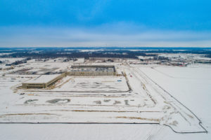 Clancy & Theys construction of Dollar Tree Distribution center
