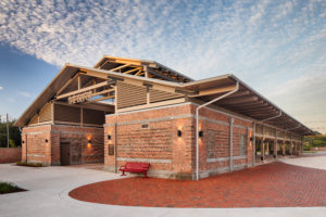 The Depot building at the City of Iverness Liberty Park