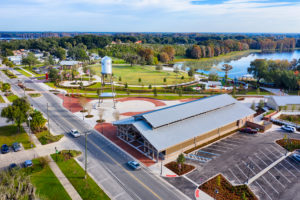 City of Iverness downtown redevelopment project with Clancy & They's general contractor construction company.
