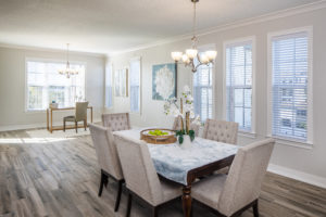Westminster Baldwin Park interior construction apartment living room