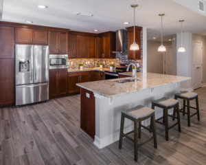 Westminster Baldwin Park interior construction apartment kitchen