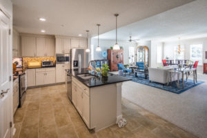 Westminster Baldwin Park interior construction apartment living space