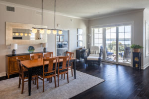 Westminster Baldwin Park interior construction kitchen and dining space