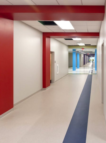 North Ridge Elementary School Hallway