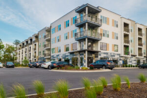 17 Social Parking Lot View