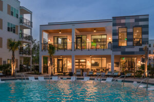 17 Social Pool at Night
