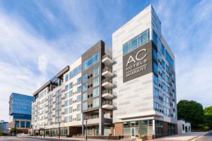 Virtual design and construction planning for AC Hotels Marriott exterior