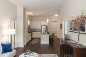 Cambridge Senior Living Briar Creek interior construction