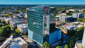 301 Hillsborough at Raleigh Crossing aerial view
