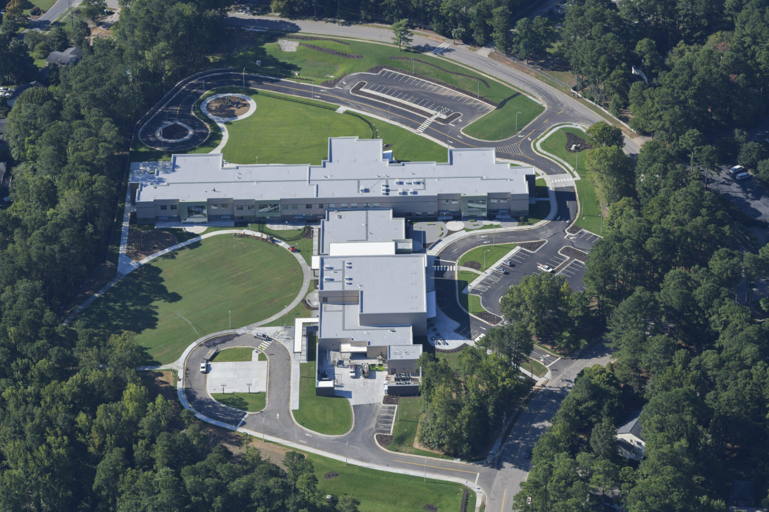 North Ridge Elementary School Aerial Clancy & Theys Construction