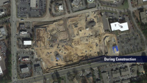 University Hill During Construction
