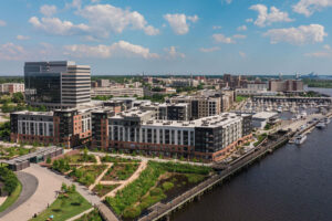Riverfront Park Metropolitan Building View