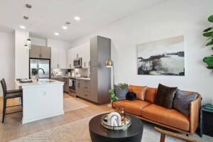 Solis Midtown Charlotte NC Living Space