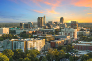 Raleigh construction preview skyline