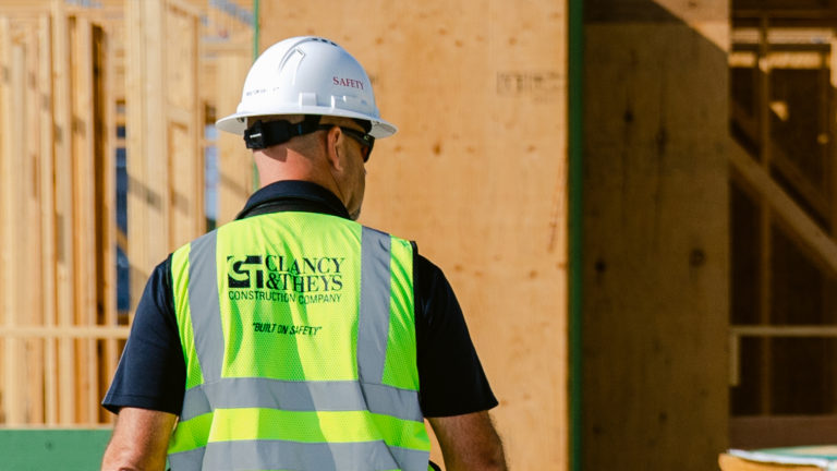 Clancy & Theys general contractor construction worker