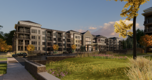 Virtual design and construction planning for Preston Ridge exterior