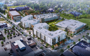 Preconstruction planning renderings for Centro at Pine Nash
