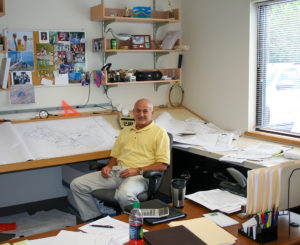 David Michael in his office