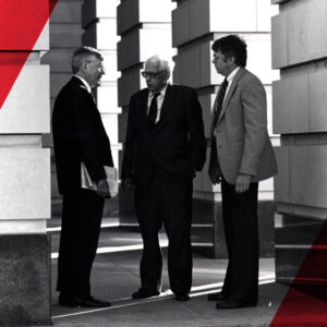 Old photograph of business men