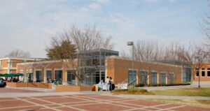 UNC Charlotte Prospector Hall Entrance