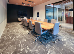 Clancy & Theys Charlotte Office Upfit Conference Room