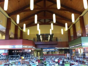 Lakeside Dining Hall Seating