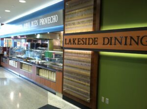 Lakeside Dining Hall Entrance