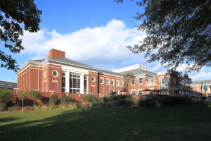 Elon University NC Dining Global Village back