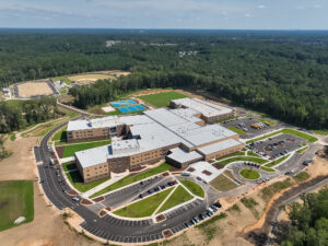Felton Grove High School - Campus - Drone
